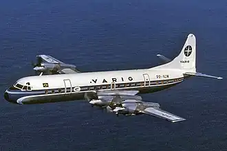 L-188A Electra авиакомпании VARIG