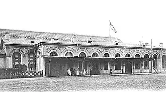 Варшавский вокзал. Фото начала XX века