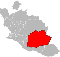 Апт на карте