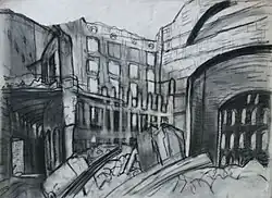 И. И. Ваулин. Из серии «Литовский замок». 1920-е