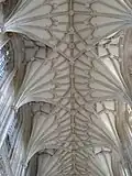 Собор в Винчестере, своды главного нефа.