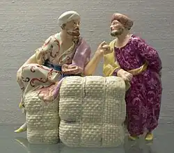 Турецкие торговцы. Из серии «Азия». Ок. 1776 г.