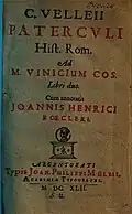 Издание Иоганна Генриха Бёклера. Страсбург, 1642 год