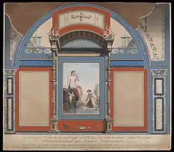 Венера и служанка учат Купидонов плавать