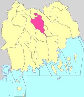 Верхнекалиновский сельсовет на карте