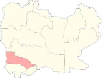 сельское поселение Липецкое на карте