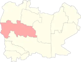 Сельское поселение Верховское на карте