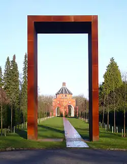 Вход на Западное кладбище