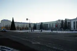 Площадь с пересечения Советской улицы и проспекта Ленина