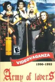 Обложка альбома Army of Lovers «Videovaganza 1990–1993» (1993)