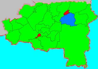 Велемичский сельсовет на карте
