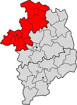 Вьерзон на карте