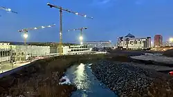 Низовье реки около устья