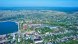 Вид на корпуса Машиностроительного завода