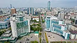 Вид на север от улицы Куйбышева