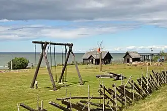 На территории Музея прибрежного народа