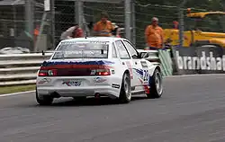 Виктор на этапе WTCC в Великобритании. 2008 год.