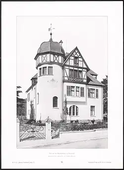 Вилла Рёмхельд. После 1899. Дармштадт