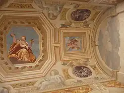 Роспись свода лоджии