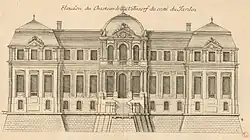 Шато де Вильясерф. Проект. 1686