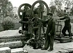 Лесопилка Винниского совхоза-техникума, 1947 год