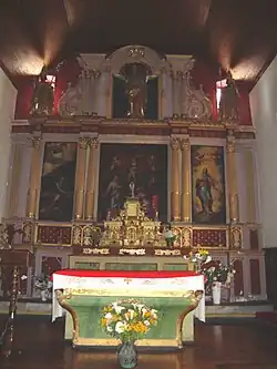 Интерьер церкви