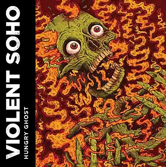 Обложка альбома Violent Soho «Hungry Ghost» (2013)