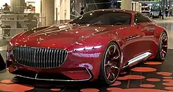 Mercedes-Maybach 6 (2016), вид спереди