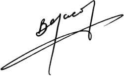 Изображение автографа