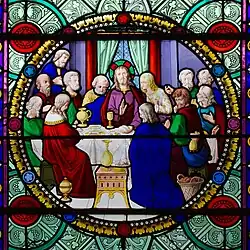 Витраж в церкви