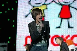 Влад Крутских на «Дискотеке „Детского радио“» в Санкт-Петербурге