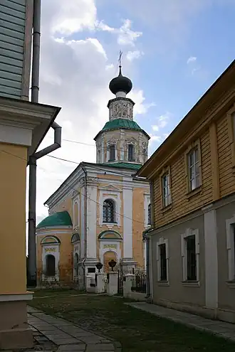 Вид церкви от Большой Московской улицы