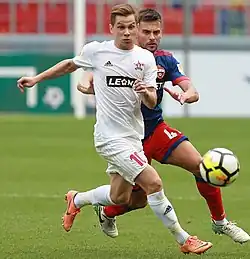 В составе «СКА-Хабаровска»