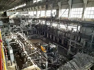 Демонтаж турбоагрегата № 1