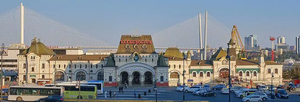 Здание железнодорожного вокзала