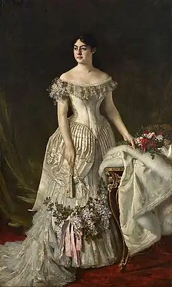 Наталья Обренович(художник Влахо Буковац)