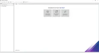 Скриншот программы VMware Workstation