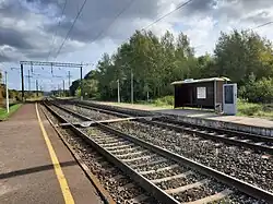 Южная платформа и пути на восток в сторону Вильнюса, 2023