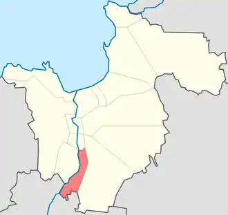 Бережковское сельское поселение на карте