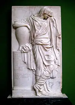 И. П. Мартос. «Надгробие С.С. Волконской». 1782. ГТГ