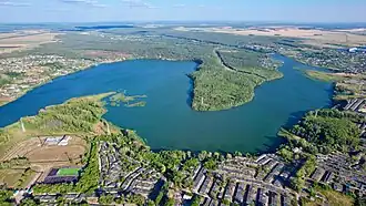 Волковское водохранилище в Каменске-Уральском