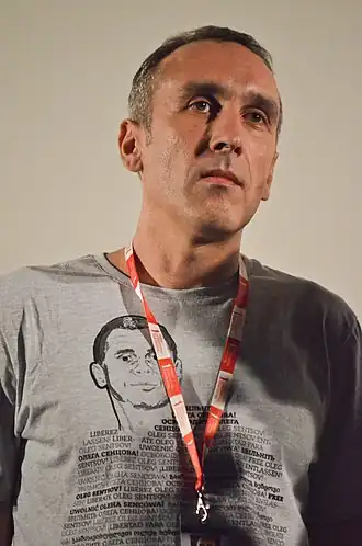 Владимир Тихий на Одесском международном кинофестивале, 2014 год