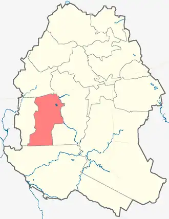 Курское сельское поселение (упразднено) на карте