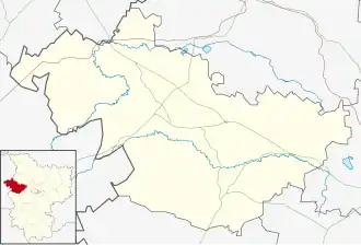 Ивенец на карте