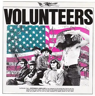 Обложка альбома Jefferson Airplane «Volunteers» (1969)