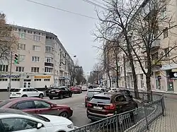 Вид улицы от пересечения с улицей Карла Маркса