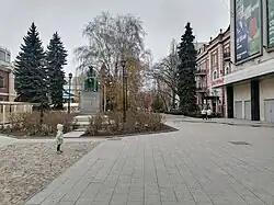 Вид улицы от Площади Никитина