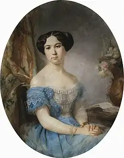 Портрет работы И. Робийяра