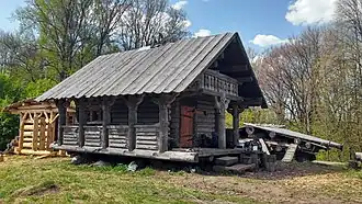 Воздвиженское. Музей северорусской курной избы