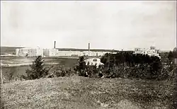 Общий вид фабрики до Октябрьской революции